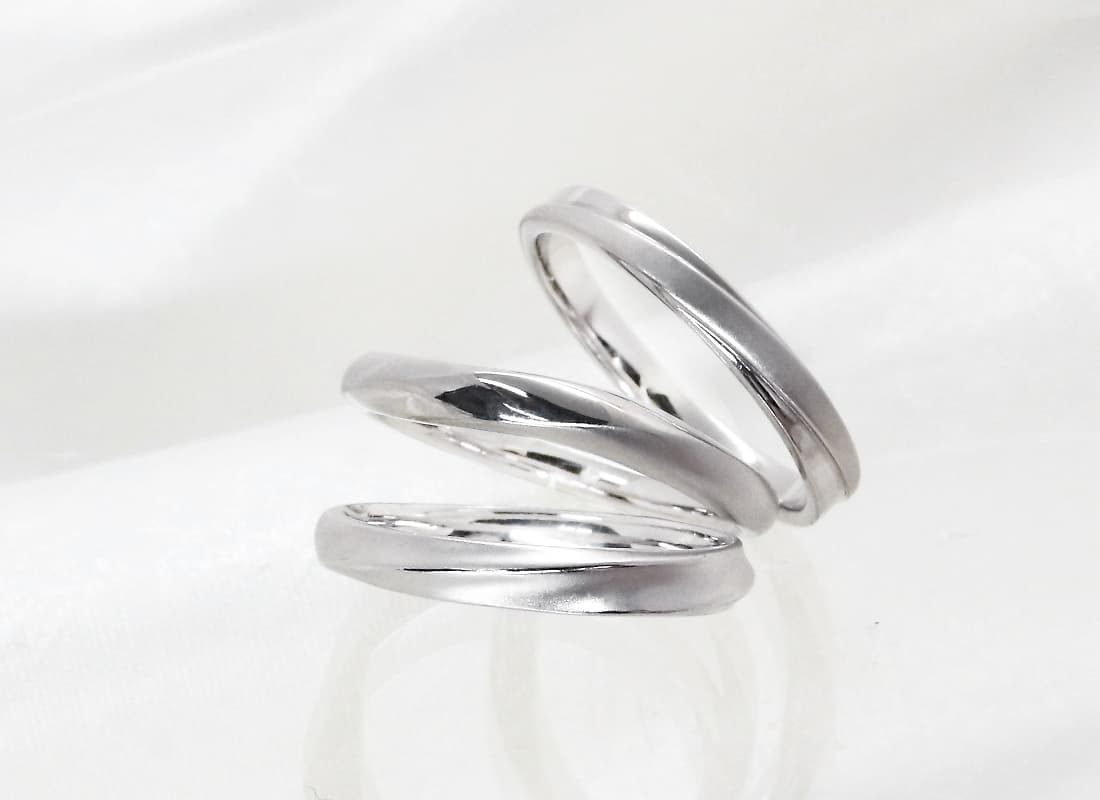 プラチナ・ゴールドリング