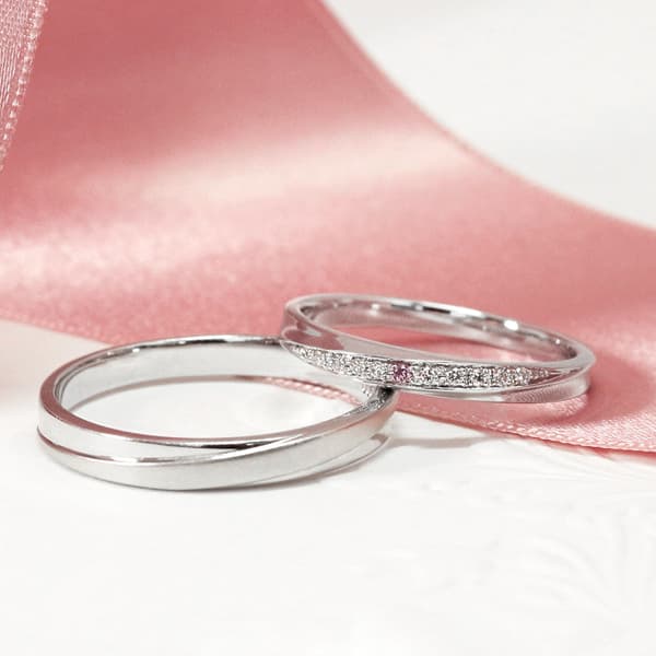 Stella ピンクダイヤ 結婚指輪
