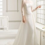 high-neck-zipper-with-button-chapel-train-chiffon-long-sleeve-wedding-dress-with-appliques-Hra0104-a