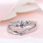 結婚指輪　重ね付け
