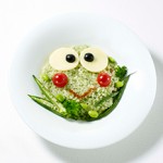 けろっぴの緑のお野菜リゾット