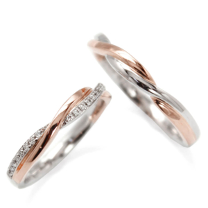 ミシェル　マリッジ　ピンクゴールド