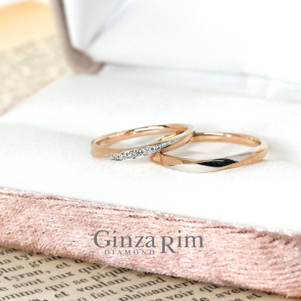 ステイシーセットリング | 結婚指輪・婚約指輪はピンクダイヤ専門店