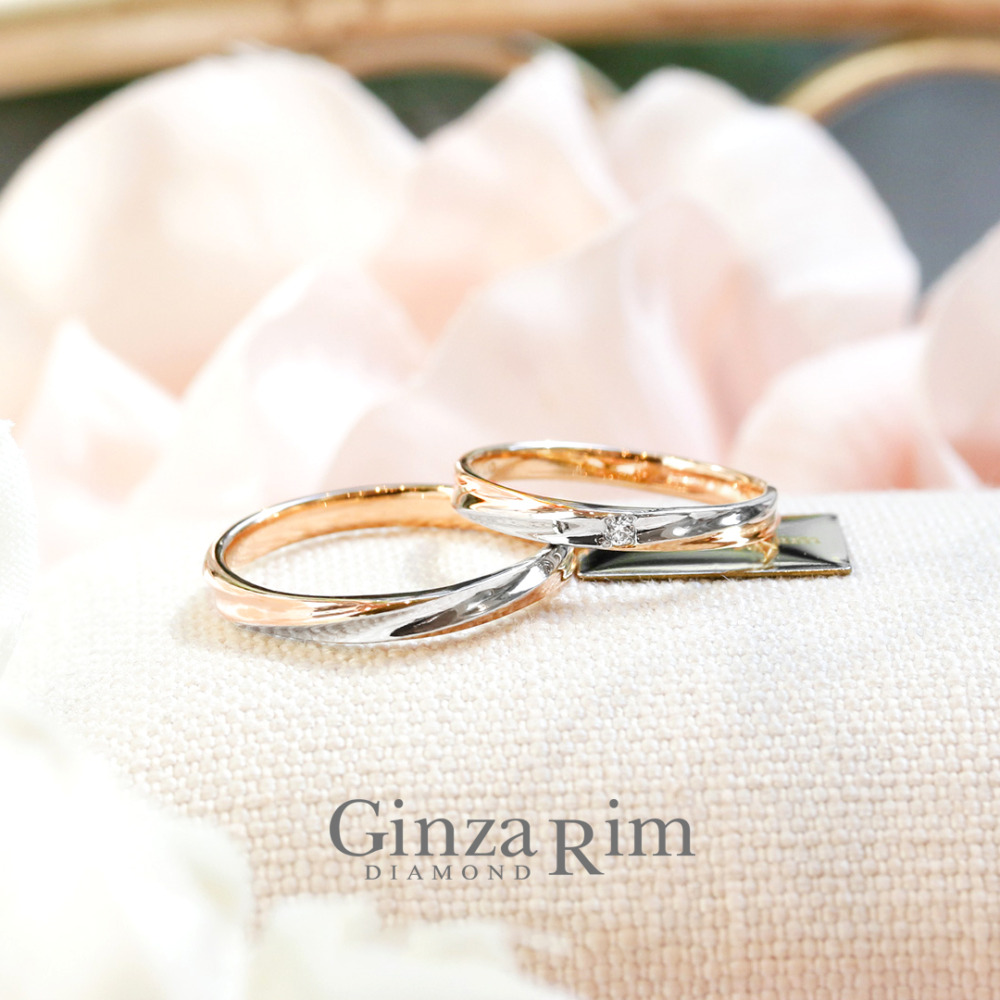 シンプルプラチナリング | 結婚指輪・婚約指輪はピンクダイヤ専門店